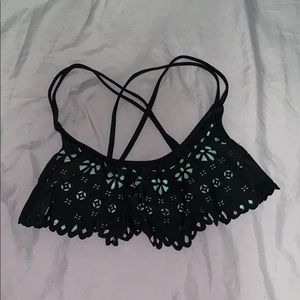 BATHING SUIT TOP WITH CUTE PATTERN